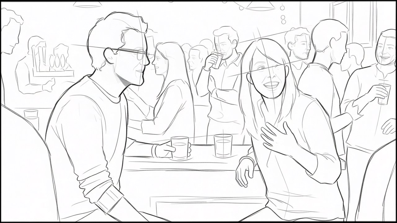 ROUGHS - storyboard frame 6 by Dakota Warren